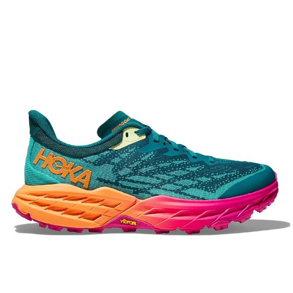 Hoka Shoes - Hoka One One Speedgoat 5 in Deep Lake Ceramic Trail Running Hiking 5.5